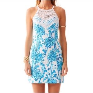 Lilly Pulitzer Back It Up Peacock Dress
